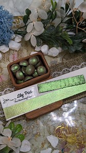 Lily Pad Handmade Watercolor Paint – Gold Green Pink Colorshift - Etsy