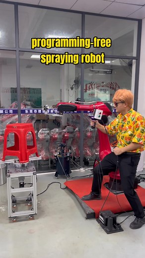#sprayingrobot #sixaxisrobot #industrialrobot #automation | Peter Peng