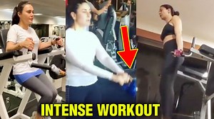 62K views · 1.2K reactions | Have a look at these beautiful 40 plus bollywood actresses naming Kareena Kapoor Khan, Sushmita Sen, Bhagyashree and many more doing their daily workout at the gym. | Bollywood Now | Facebook