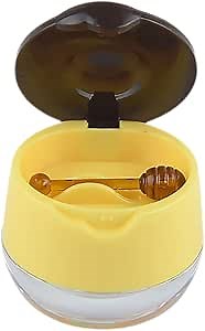 Lip Balm Containers 2pcs Empty Cream Jars Lip Balm Bottles Container Refillable Cosmetic Sample Jars Makeup Plastic Jar with Lid Spoons for Lotion Creams Eyeshadow Jars