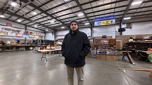 While I was previewing the 2026 Air Works Consignment Auction. Dan Troyer said that on Thursday night of the auction. There will be an amateur #auctioneer contest. | John Reinhart Antique Picker