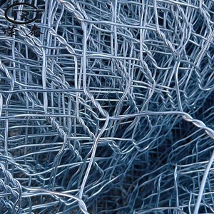 [Hot Item] Galvanized Welded Iron Wire 50X100mm Gabion Basket Wall Fence as Step Gabion Wire Mesh Fill The Stone