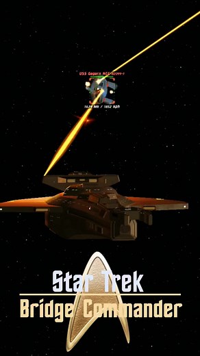 Cardassian Galor vs USS Gagorn | Star Trek | Bridge Commander #reels #reelsfb #startrekfan #startrek #startrekgaming #StarTrekPicard #spaceship #spacebattle #cardassian #starfleet | Mark Mark Games