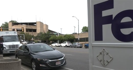 Are FedEx delivery drivers being escorted by armed security?