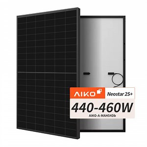 [Hot Item] Aiko Full Black Solar Panel ABC -Type ABC Series Photovoltaic Panelsl Solar Panel System