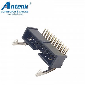 [Hot Item] Power Latch Header Connector Ejector 2.54mm Bending Brass Gold Box Header