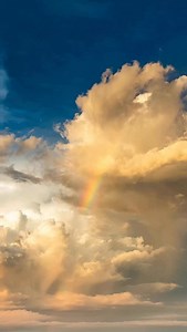 1.1K views · 82 reactions | Colorful Suspension One shot of a rainbow taken by me during a thunderstorm in Texas at sunset with Nikon D850. Animated by me. #rainbows #thunderstorm #texas | adamkylejackson.com | Facebook
