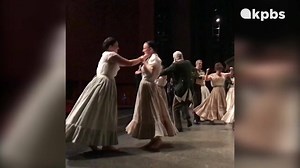 Georges Bizet’s "Carmen" looks to a fiery gypsy woman and the men who fall under her spell. San Diego Opera’s production heightens the passions of the story with its fight choreography. Go behind the scenes with the choreographer. | KPBS