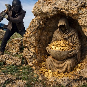 526K views · 2.4K reactions | “A Single Strike Exposed a Legendary Hoard of Gold” | My.kingdom | Facebook