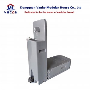 [Hot Item] outdoor HDPE Plastic Sun Protection Single Mobile Pedal Pushed Hand Wash Station