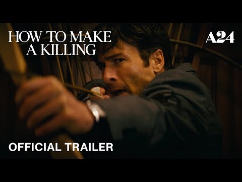 Movie review: Goofy Glen Powell livens dark 'How to Make a Killing'