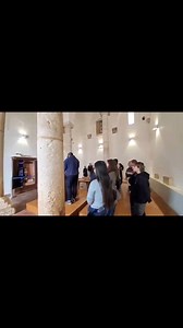 11th and 12th graders from Temple chant Aleinu in the only remaining medieval era synagogue in Portugal. Jews, exiled from the Iberian peninsula as a result of the Inquisition that began in the 15th century, were not permitted to pray in this sacred space until just six months ago. The liturgy of this particular prayer acknowledges the unique opportunity and experience of the Jewish people throughout time and space and this, with all of the beauty and pain, is a source of pride for us and the te