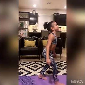 Demonstrating contortion poses