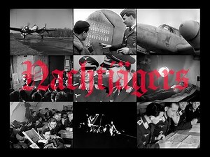 Luftwaffe Night Fighters in Action January 1944 (HD Restored)