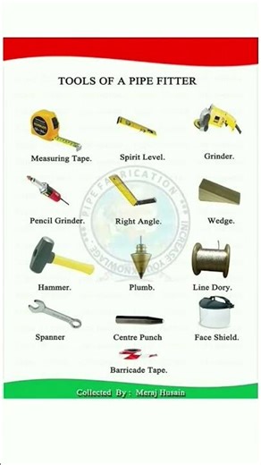 tools of pipe fitter. #tools #pipefitter #welding #pipelining