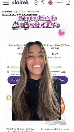 Emoji Earrings ✨🌸💎