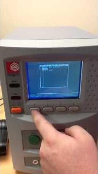 How to Print a Test Sequence Bar Code With a ClareHAL