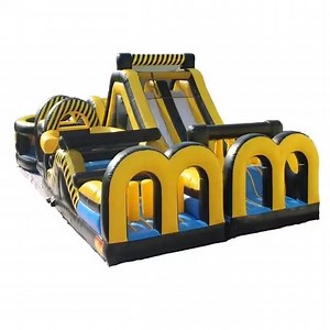 [Hot Item] Adult Carzy Inflatable 5K Obstacle Course Inflatable Large Bouncer for Adult Kids Park