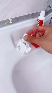 Toothpaste holder without punching holes | Hot Ideas