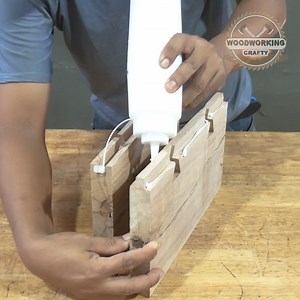 Japanese Joinery Technique Bow Tie Locked Joint For Woodworking Idea | Woodworking Crafty