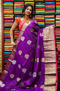 Fancy Pattu Sarees @rkcollectionssarees Price: 1480/- only/- Email: info@rkcollections.in website: www.rkcollections.in RKIG1632-https://rkcollections.in/p/fancy-silk-silver-and-gold-butti-dark-purple-saree/16634 RKIG1633-https://rkcollections.in/p/fancy-silk-silver-and-gold-butti-dark-purple-saree/16635 𝐎𝐑𝐃𝐄𝐑 𝐏𝐑𝐎𝐂𝐄𝐒𝐒 Please follow these 3 steps 1. Kindly check the code being displayed on the screen while showing the saree 2. To find the code, Kindly visit the website and simply type