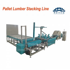 [Hot Item] CE Timber Wood Planks Stacking Machine Automatic Pallet Wood Boards Stacker Machine