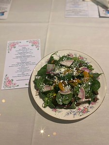 Holy Summer Salad! So refreshing and unique. Yum! | The Mad Hatter Restaurant & Tea House