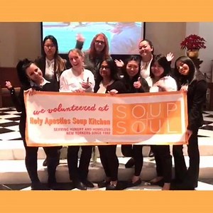 MONDAY MOTIVATION: Hello from LIU Brooklyn/LIU Post nursing students who spent their morning giving #health and blood pressure screenings to our #soupkitchen guests! 👩‍⚕️ #HASKnyc | #SoupAndSoul | Holy Apostles Soup Kitchen