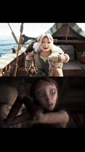 Heartwarming Scenes with Astrid, Valka, and Zephyr | HTTYD Edits