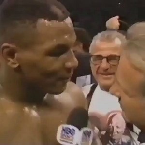 “I heard him cry in there...” @MikeTyson壘. Just one of many hilarious moments with Iron Mike and @LarryMerchant. - Follow @BoxingEmpire | Boxing Empire | Facebook
