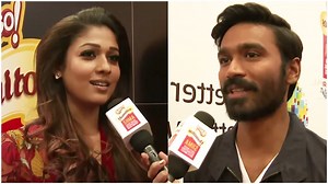 Dhanush & Nayanthara Making Hilarious Fun At SIIMA Red Carpet | SIIMA