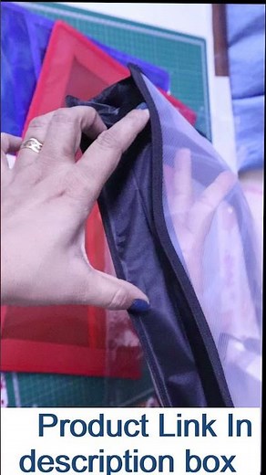 Envelope Folder, Transparent Poly-Plastic A3 Documents File Storage Bag with Snap Button #shorts