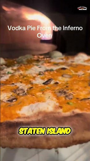 Vodka Pizza Perfection: Goodfella's Recipe Baked in a Brick Oven! #shorts