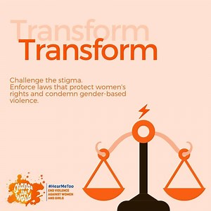 Resist. Empower. Rise. Transform. Take action to end violence against...