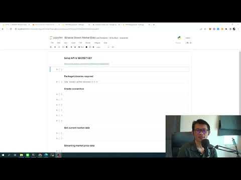 การดึงข้อมูลราคา Realtime จาก Binance ผ่าน Web Socket API ด้วย Python