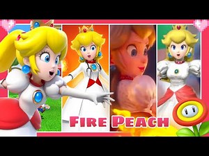 🌸 Fire Princess Peach Evolution ￼🌸
