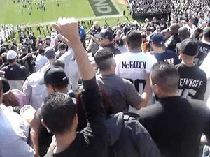 Raiders vs. Jets Game Fight