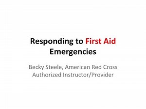 Adult and Pediatric First Aid / CPR / AED Course Resources