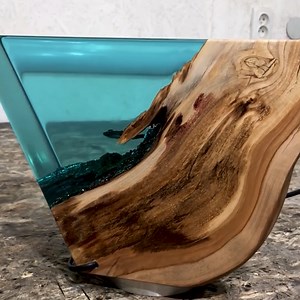 15K views · 78 reactions | Light up the room with an epoxy & wood lamp ✨ | This Is Brainy | Facebook