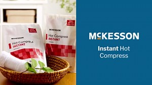 McKesson Hot Compress Instant Hot Pack [24 Pack] Disposable, Heat Packs for Pain Relief, 6 in x 9 in