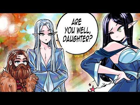 Tsundere Elf GF X Dwarf Yuri | Lesbian comic dub