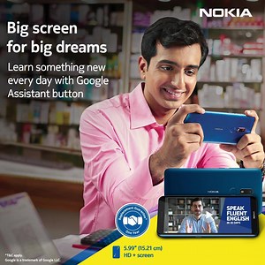 1.8K views · 119 reactions | Learn new skills every day on the big screen of the #NokiaC3 smartphone. Buy Nokia C3 now, visit: https://nokia.ly/31KaA5t. | HMD | Facebook