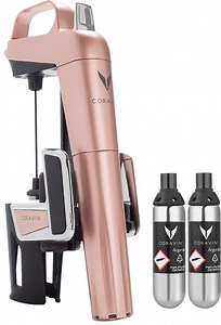 Coravin Model Two Elite - Wijnsysteem - RVS - 6x14x21 cm - Rose Goud | bol