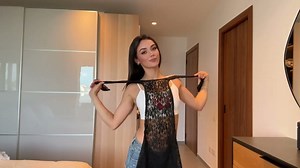 Transparent Try On Haul | No bra See Through | Small size Ideas Fashion x