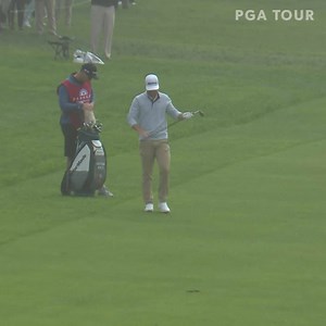 EAGLE hole-out for Matthew Wolff at the turn! ⭐️ | PGA TOUR