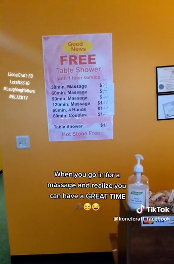 Experience the Best Table Shower Massage
