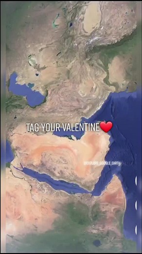 ❤ #lovelake #heartlake #googleearth #valentinesday2021 #googlemaps #streetview #love #exploregoogleearth
