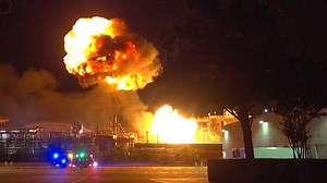 Watch: Paint plant fire in Garland causes explosions, forces road closures