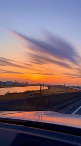 Sunset drive #spectacular #sunset #sundayvibes #weekendspecial #TodaysStory #happyhearts | Editha Furuya