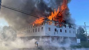 Adams County business destroyed by fire